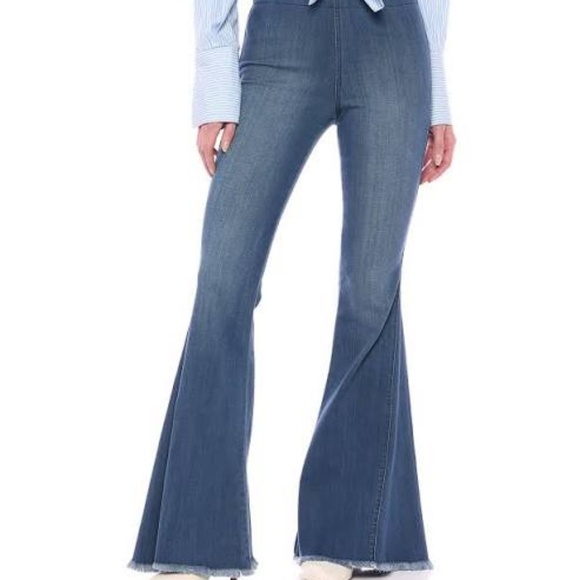 Show Me Your MuMu Denim - SMYMM Berkeley Bells Super Flare Jeans